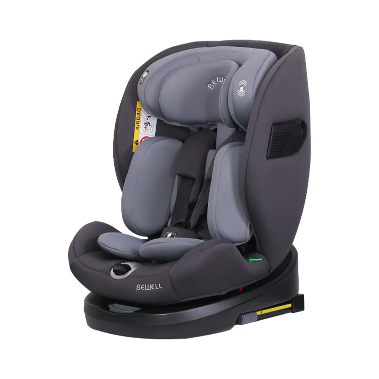 Asiento de seguridad para bebé con base giratoria de 360°