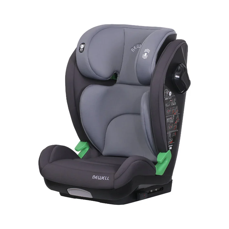 Asiento para el automóvil de seguridad para niños con isofix y fijación del cinturón de seguridad
